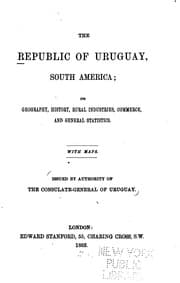 Tapa de The Republic of Uruguay, South America