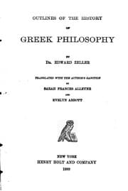 Tapa de Outlines of the History of Greek Philosophy