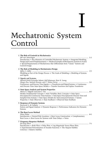 Tapa de The mechatronics handbook