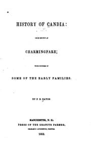 Tapa de History of Candia: once known as Charmingfare