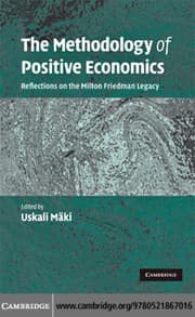 Tapa de The methodology of positive economics