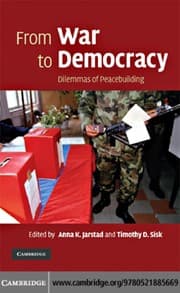Tapa de From war to democracy