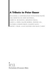 Tapa de A tribute to Peter Bauer