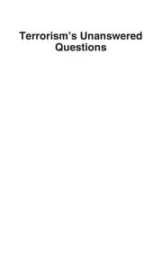 Tapa de Terrorism's unanswered questions