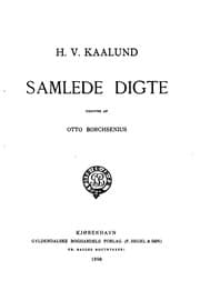 Tapa de Samlede digte