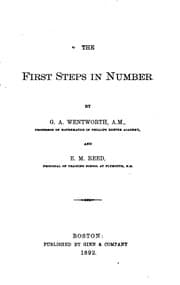 Tapa de The First Steps in Number: A Primary Arithmetic