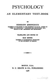 Tapa de Psychology