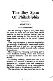 Tapa de The Boy Spies of Philadelphia: The Story of how the Young Spies Helped the ...