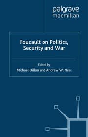 Tapa de Foucault on politics, security and war