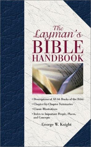 Tapa de The layman's Bible handbook