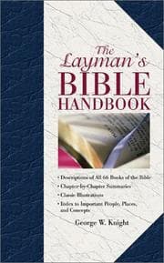 Tapa de The layman's Bible handbook