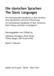 Tapa de Die slavischen sprachen
