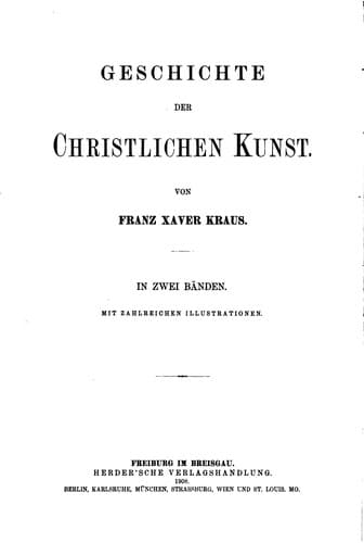 Tapa de Geschichte der christlichen Kunst