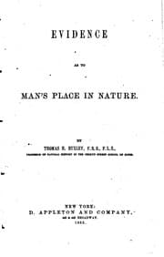 Tapa de Man's Place in Nature