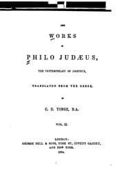 Tapa de The Works of Philo Judaeus, the Contemporary of Josephus