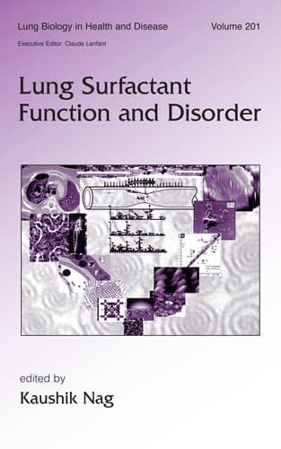 Tapa de Lung surfactant function and disorder