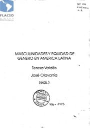 Tapa de Masculinidades y equidad de género en América Latina