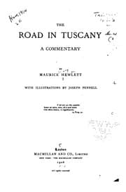 Tapa de The road in Tuscany