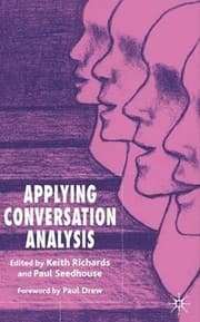 Tapa de Applying conversation analysis