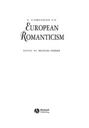 Tapa de A companion to European romanticism