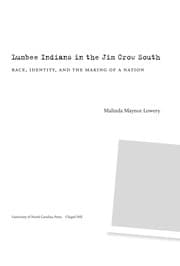 Tapa de Lumbee Indians in the Jim Crow South