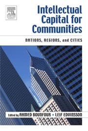 Tapa de Intellectual capital for communities