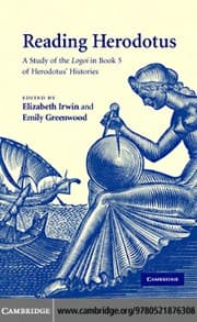 Tapa de Reading Herodotus
