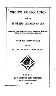 Tapa de Choice Consolation for the Suffering Children of God