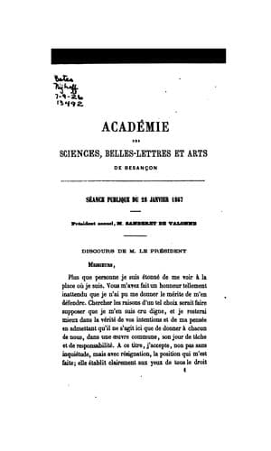 Tapa de Procès-verbaux et mémoires