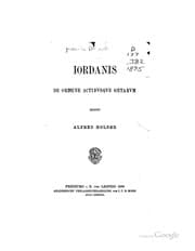 Tapa de De origine actibvsqve Getarvm