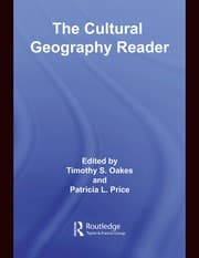 Tapa de The cultural geography reader