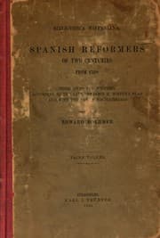 Tapa de Bibliotheca Wiffeniana: Spanish Reformers of Two Centuries from 1520. Their Lives and Writings ...