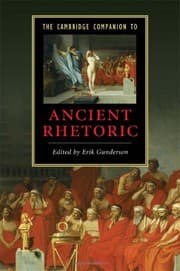 Tapa de The Cambridge companion to ancient rhetoric