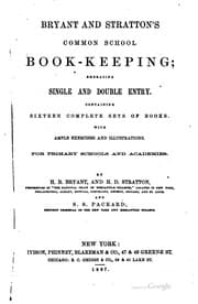 Tapa de Bryant and Statton's common school book-keeping