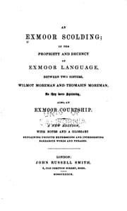 Tapa de An Exmoor Scolding: In the Propriety and Decency of Exmoor Language, Between ...