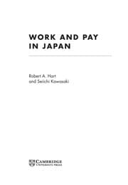 Tapa de Work and pay in Japan