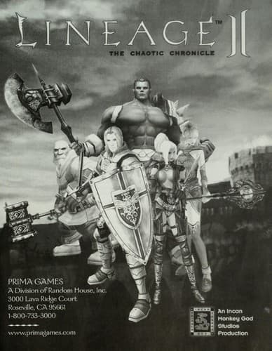 Tapa de Lineage II