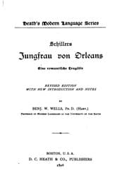 Tapa de Schillers Jungfrau von Orleans: Eine romantische Tragödie