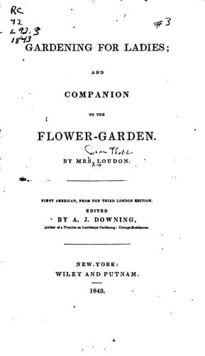 Tapa de Gardening for ladies