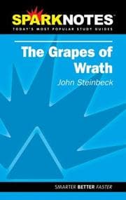 Tapa de Spark Notes The Grapes of Wrath