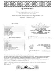 Tapa de Queen of Lies (d20 System Ptolus Setting)