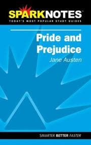 Tapa de SparkNotes--Pride and Prejudice, Jane Austen