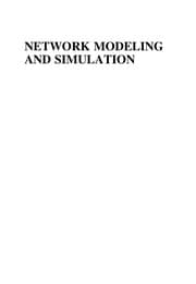 Tapa de Network modeling and simulation