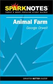 Tapa de Spark Notes Animal Farm