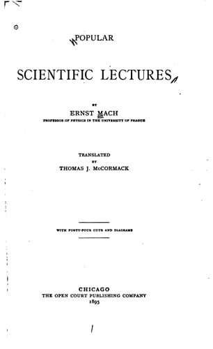 Tapa de Popular scientific lectures
