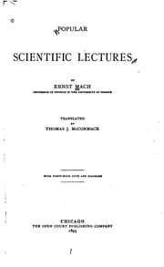 Tapa de Popular scientific lectures