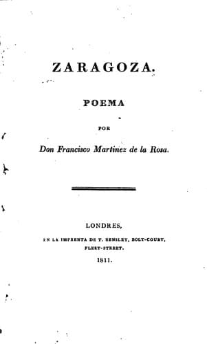 Tapa de Zaragoza: Poema