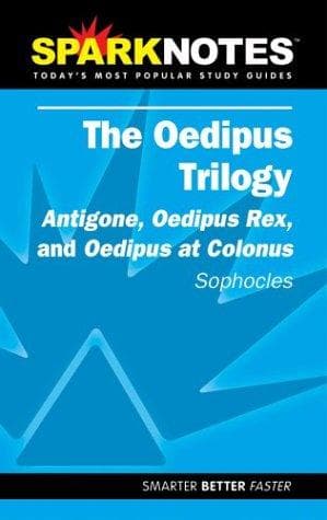 Tapa de Spark Notes The Oedipus Plays