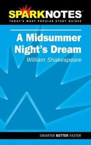 Tapa de Spark Notes A Midsummer Night's Dream