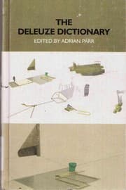 Tapa de DELEUZE DICTIONARY; ED. BY ADRIAN PARR